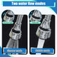 Two water flow modes - shower and bubble mode