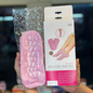SGS Spa Gel Socks Pink Box and Product