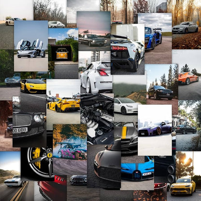 Cars Aesthetic Cards Pack of 20/40