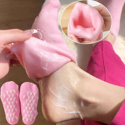 Spa Gel Socks Moisturizing Effect on Feet