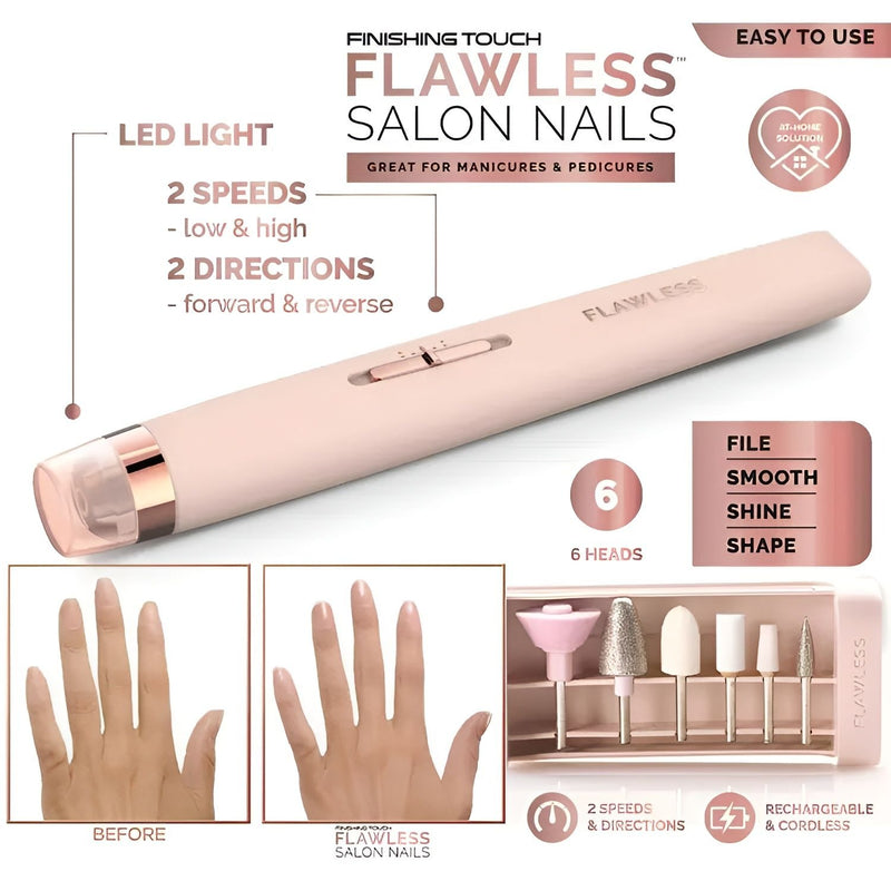 Electric Mani-Pedicure Kit – 4-in-1 Salon Quality